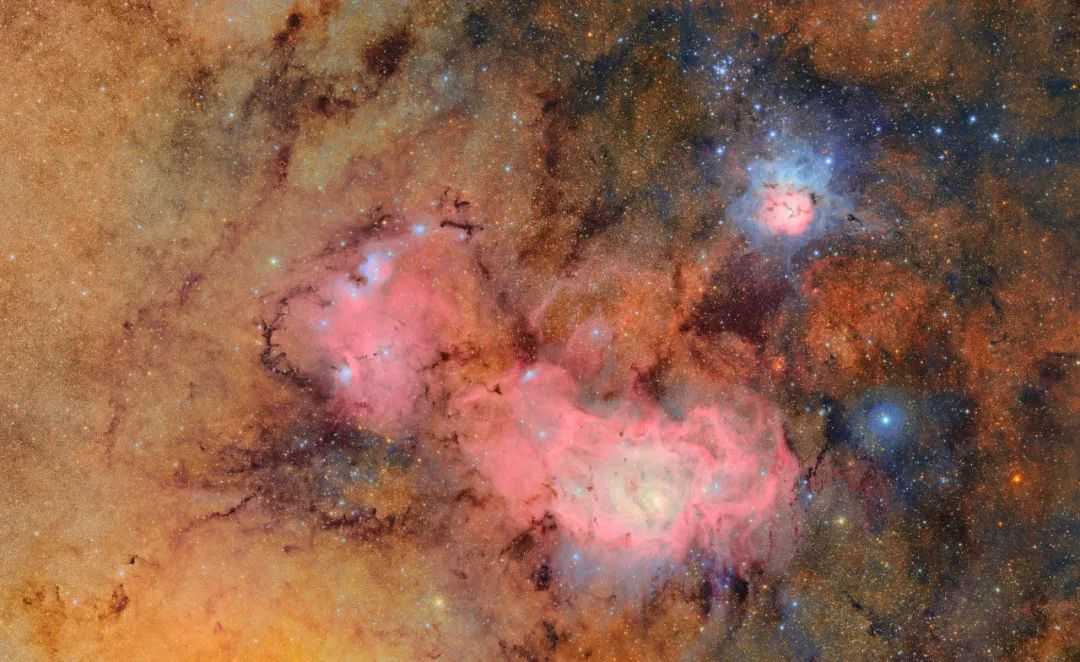Stellar Nurseries and Cosmic Collisions: Webb and Rubin Telescopes Unveil Galactic Secrets